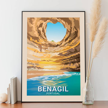 Affiche Benagil - Grotte - Posteroo.com (2)