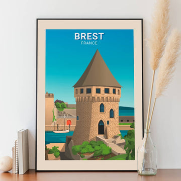 Affiche Brest - Tour Tanguy - Posteroo.com (1)