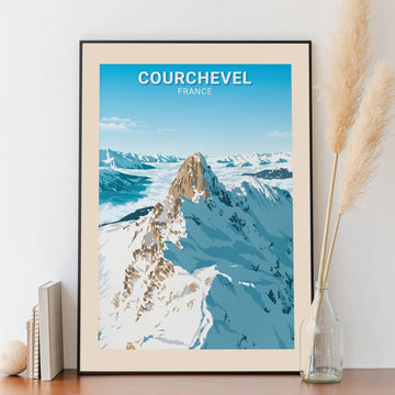 Affiche Courchevel - Montagne - Posteroo.com (2)