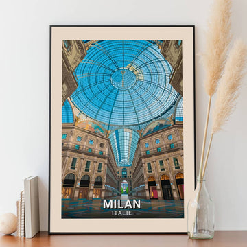Affiche Milan - Galleria Vittorio Emanuele II - Posteroo.com (2)