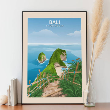 Affiche Bali - Nusa Penida