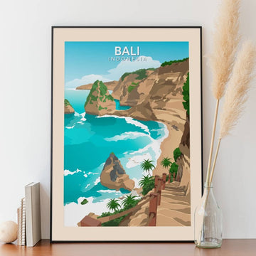 Affiche Bali - Diamond Beach