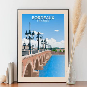 Affiche Bordeaux