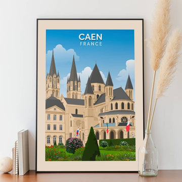 Affiche Caen