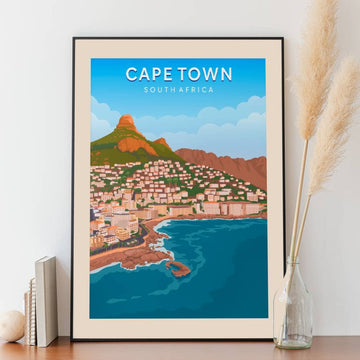 Affiche Cape Town