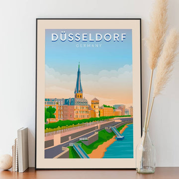Affiche Düsseldorf