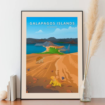 Affiche Iles Galapagos