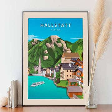 Affiche Hallstatt