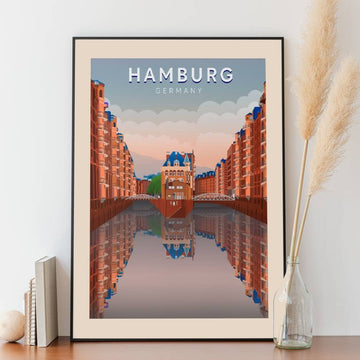 Affiche Hambourg