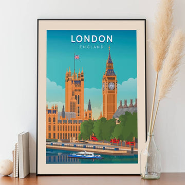 Affiche Londres - Big Ben