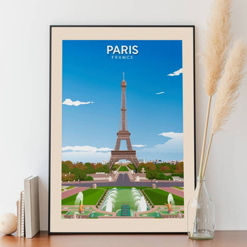 Affiche Paris - Tour Eiffel