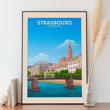 Affiche Strasbourg - Abreuvoir