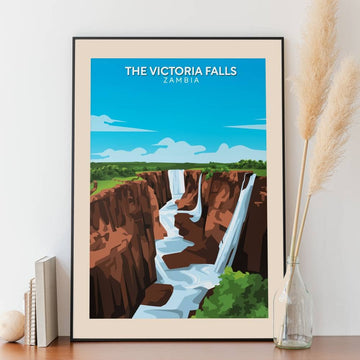 Affiche Chutes Victoria