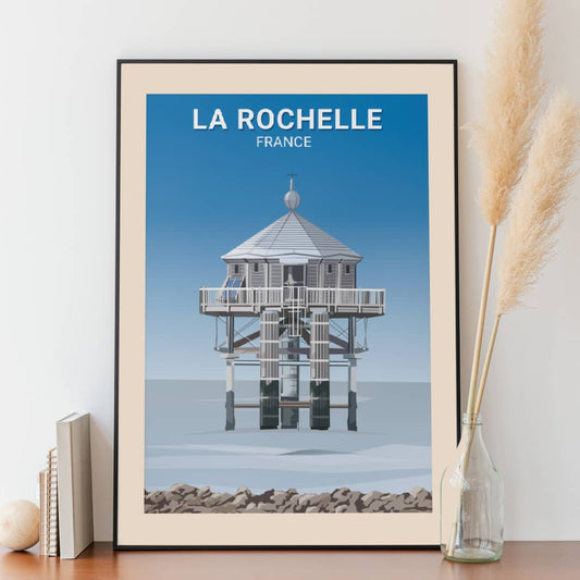 Affiche - La Rochelle - Phare du bout du monde - Posteroo.com 