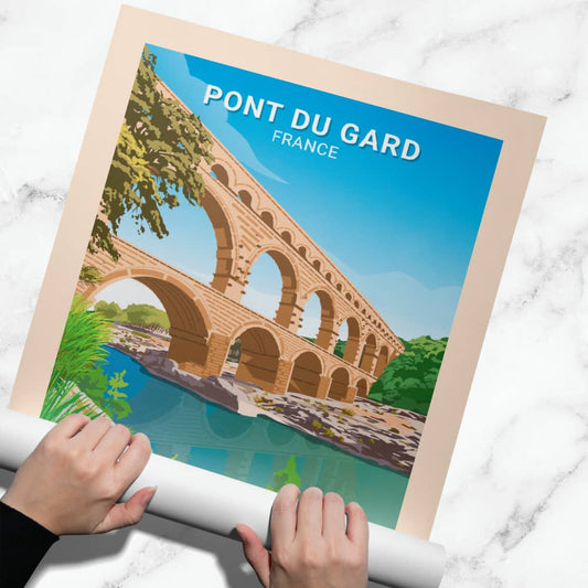 Affiche - Pont du Gard - Posteroo.com (2)