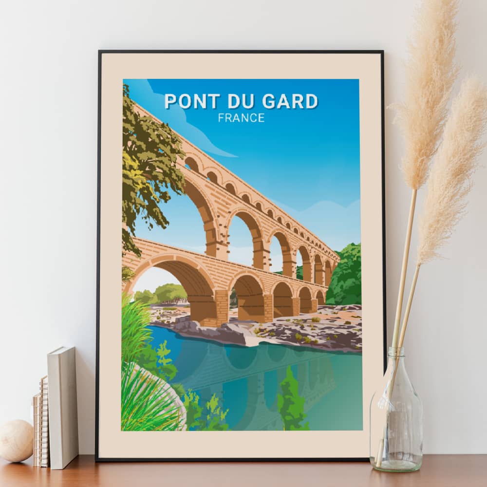 Affiche - Pont du Gard - Posteroo.com (2)