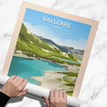 Affiche Valloire - Lac du Grand Ban - Posteroo.com