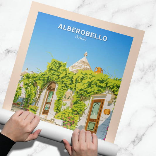 Affiche Alberobello - Quartiers de Trulli- Posteroo.com.jpg.jpg