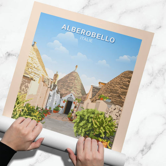 Affiche Alberobello - Trullo - Posteroo.com.jpg