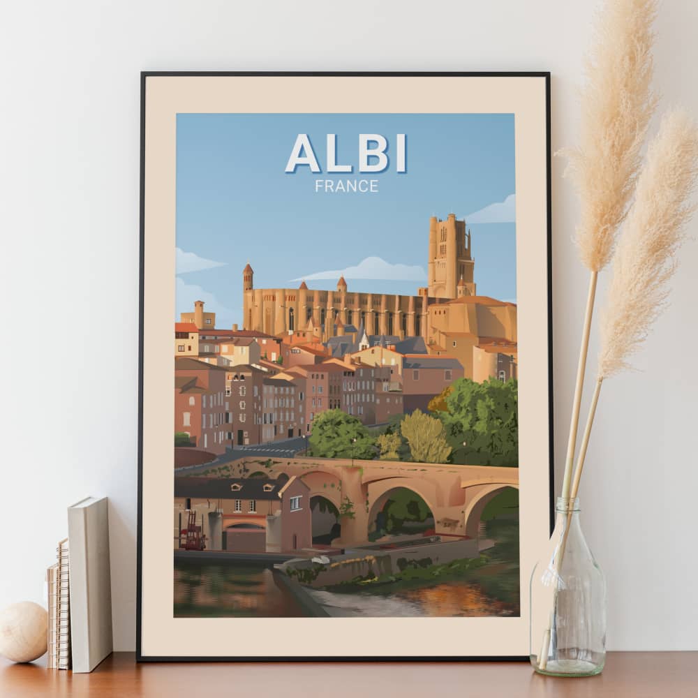 Affiche Albi - Cathédrale Sainte-Cécile - Posteroo.com (2)