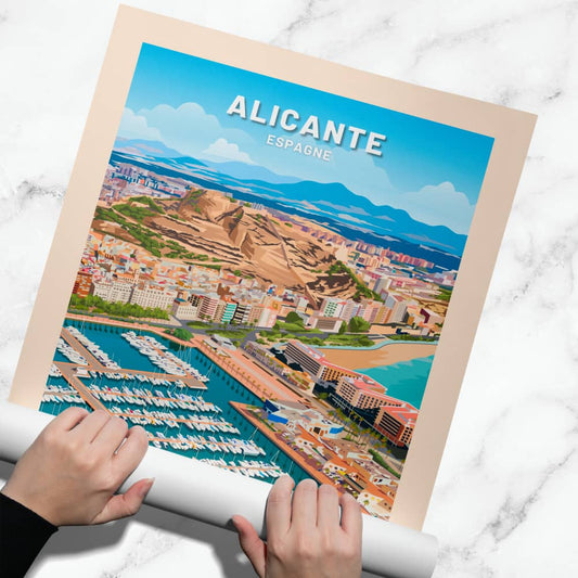 Affiche Alicante - Costa Blanca - Posteroo.com (1)