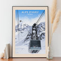 Affiche Alpe d'Huez - Le Pic Blanc - Posteroo.com (2)