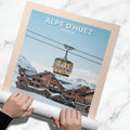 Affiche Alpe d'Huez - Télécabine - Posteroo.com (2)