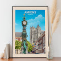 Affiche Amiens - Cathédrale Notre-Dame - Posteroo.com