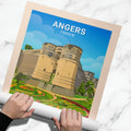Affiche Angers - Château - Posteroo.com