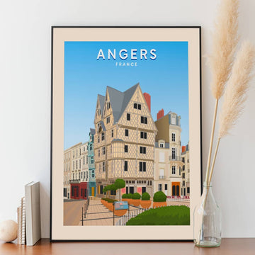 Affiche Angers - Posteroo.com 