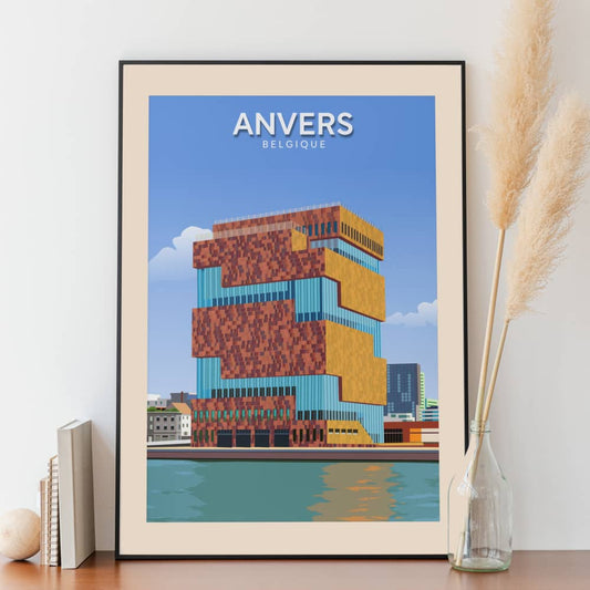 Affiche Anvers - Museum aan de Stroom - Posteroo.com.jpg