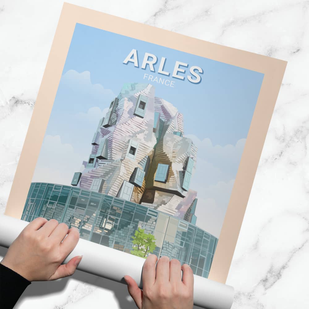Affiche Arles - Luma Arles - Parc des Ateliers - Posteroo.com.jpg