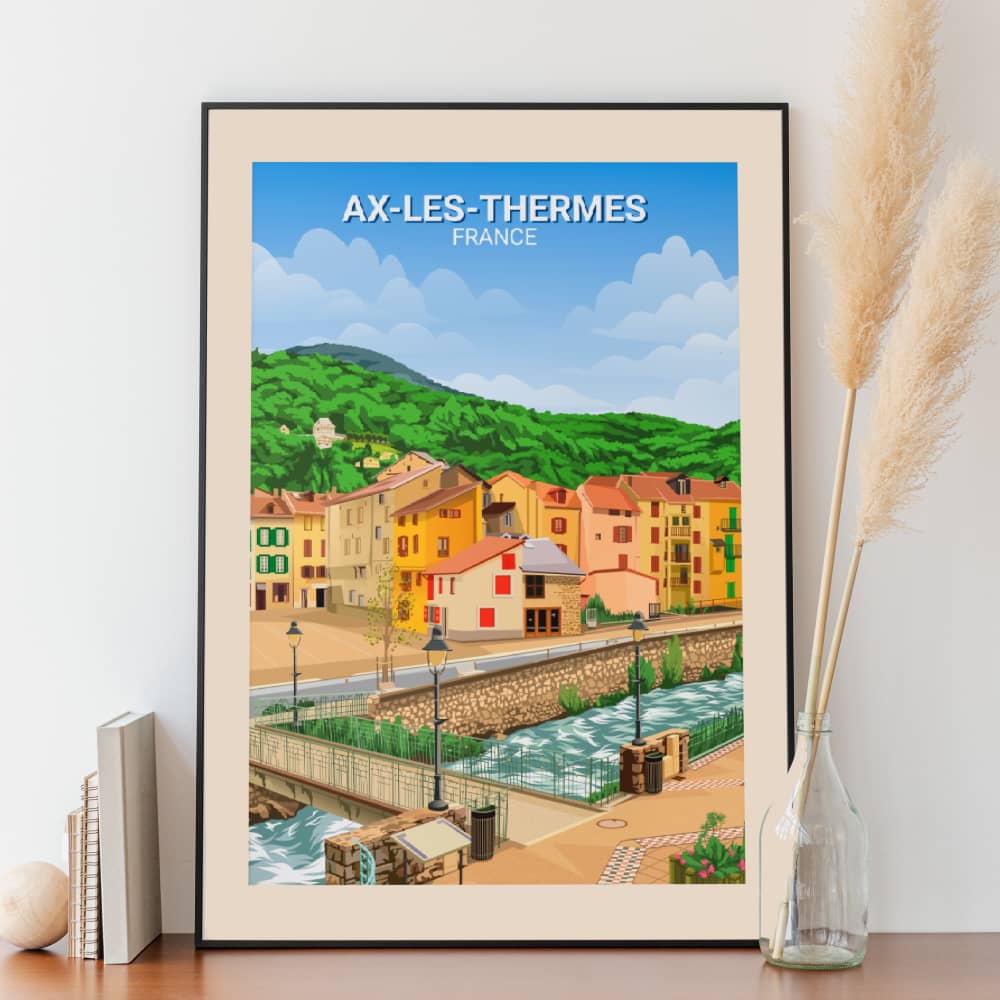 Affiche Ax-les-Thermes - Posteroo.com (2)