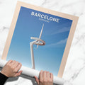 Affiche Barcelone - Montjuïc - Posteroo.com (1)