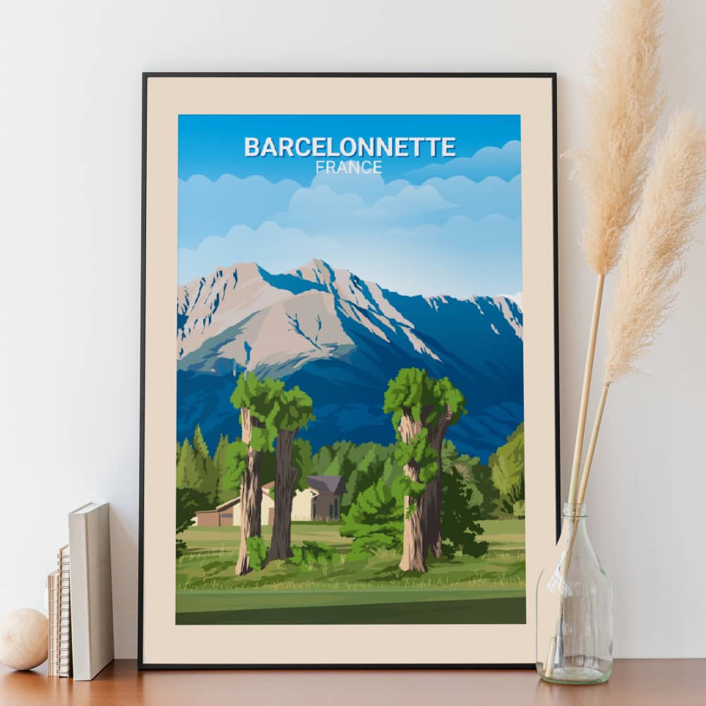 Affiche Barcelonnette - Vallée - Posteroo.com (2)