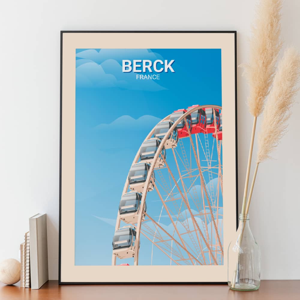 Affiche Berck - Grande Roue - Posteroo.com (1)