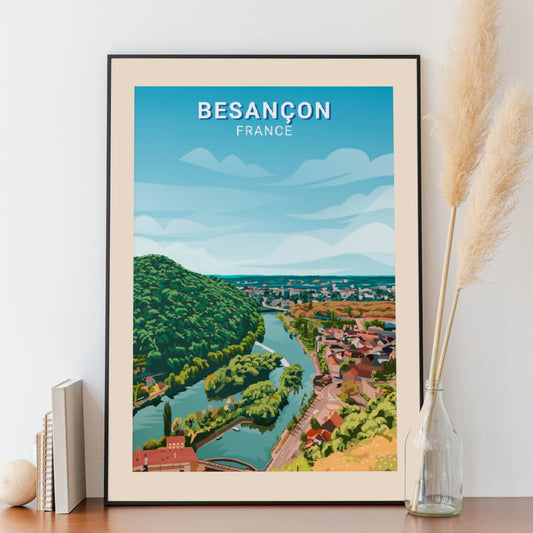 Affiche Besançon - Belvédère - Posteroo.com