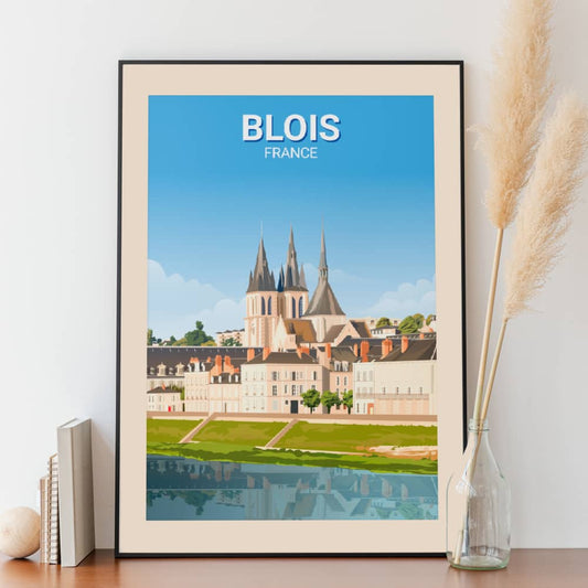 Affiche Blois - Eglise Saint-Nicolas - Posteroo.com (2)