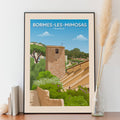 Affiche Bormes les Mimosas - Eglise - Posteroo.com (2)