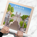 Affiche Braga - sanctuaire Bon-Jésus-du-Mont - Posteroo.com  (2)