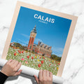 Affiche Calais - Hôtel de Ville