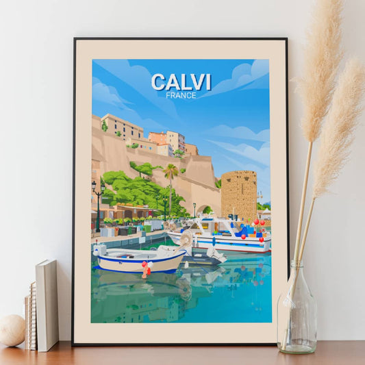 Affiche Calvi - Port - Posteroo.com (2)