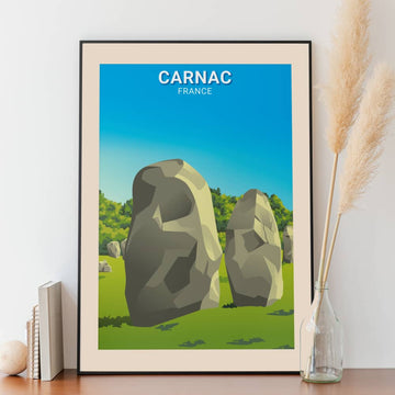 Affiche Carnac - Menhirs - Posteroo.com (2)