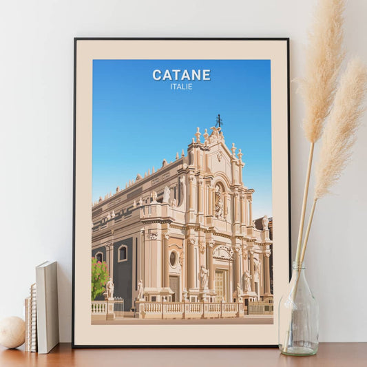 Affiche Catane - Cathédrale Sant'Agata - Posteroo.com.jpg