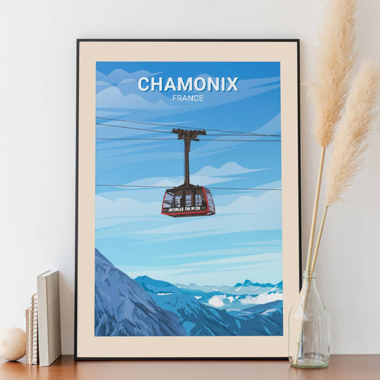 Affiche Chamonix - Posteroo.com