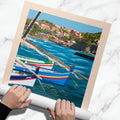 Affiche Collioure - Bateaux