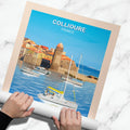 Affiche Collioure - Phare - Posteroo.com