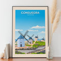 Affiche Consuegra - Moulins de Don Quichotte - Posteroo.com (2)