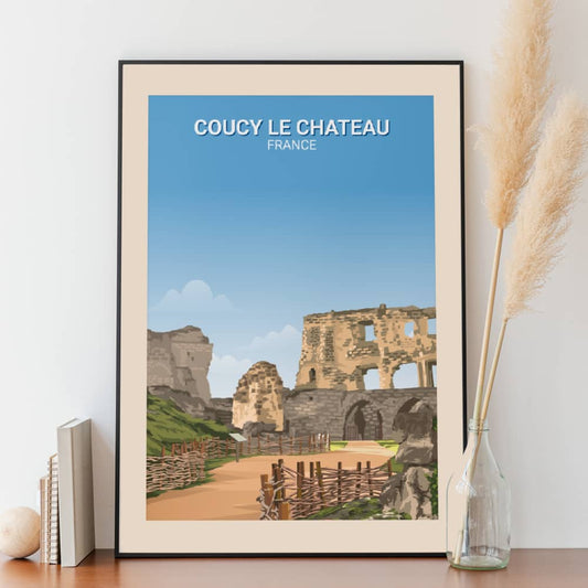 Affiche Coucy le Chateau - Posteroo.com (1)