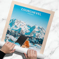 Affiche Courchevel - Nid de la loze - Posteroo.com (2)